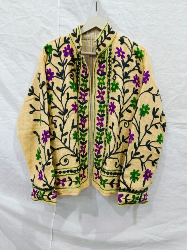 Sujani Jacket Khadi Cotton