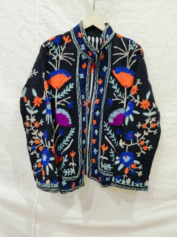 Sujani Jacket Khadi Cotton