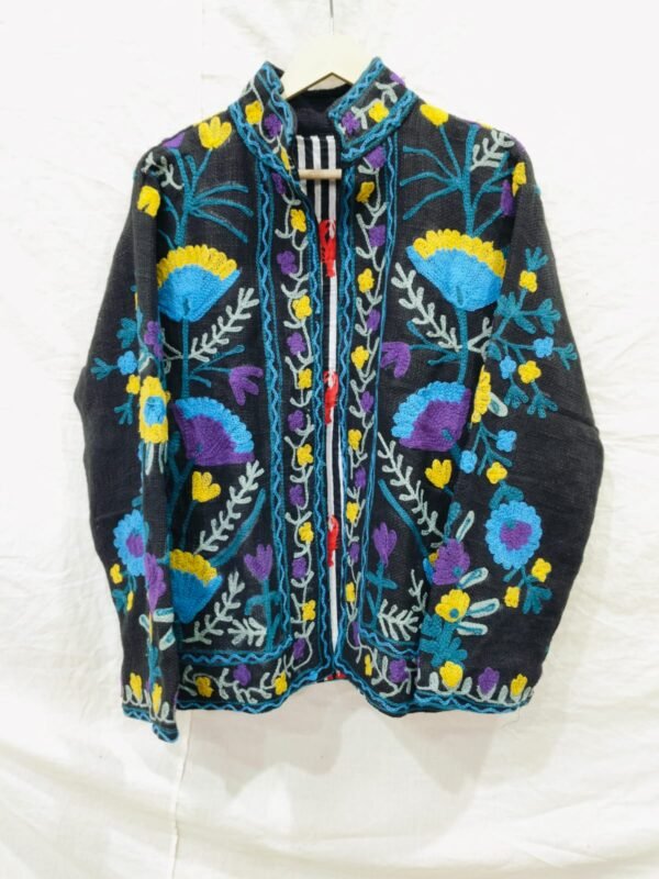 Sujani Jacket Khadi Cotton
