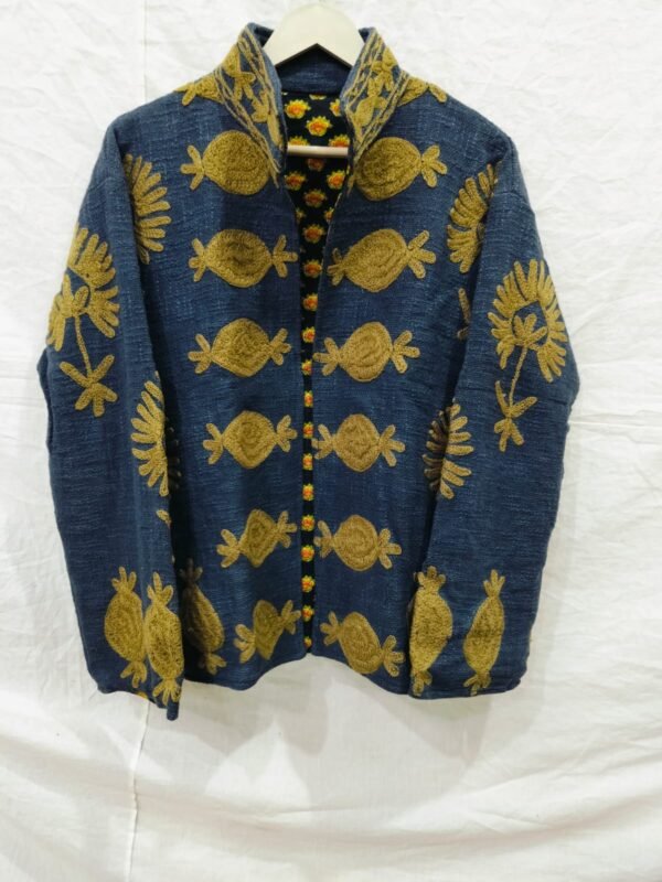 Sujani Jacket Khadi Cotton