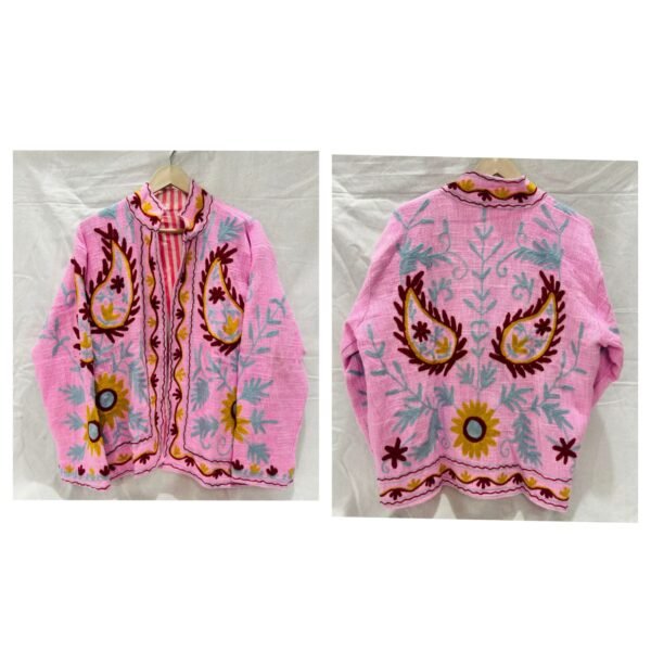 Sujani Jacket Khadi Cotton