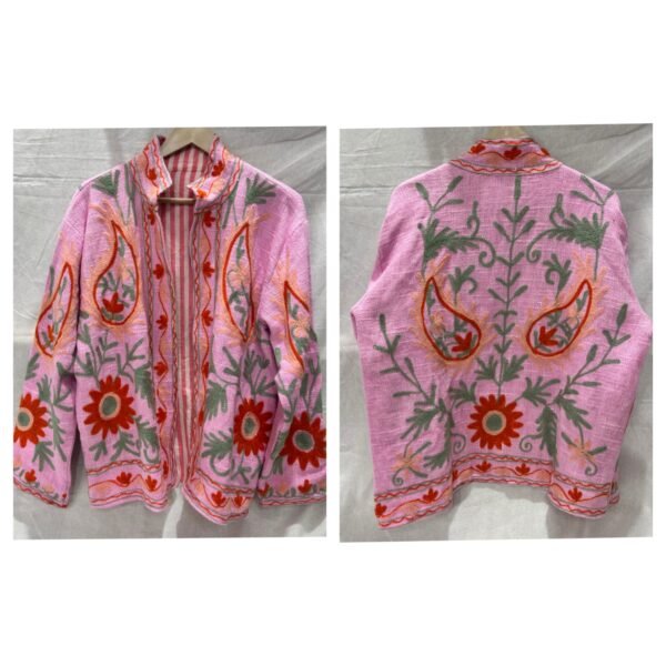 Sujani Jacket Khadi Cotton