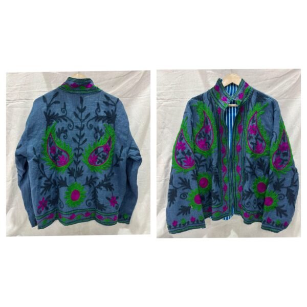 Sujani Jacket Khadi Cotton