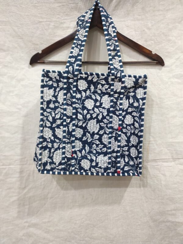 Jaipuri Print Quilted Small Bag & Tiffin Bag