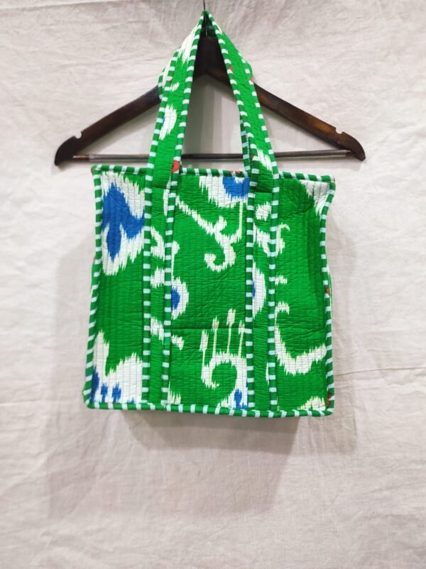 Jaipuri Print Quilted Small Bag & Tiffin Bag