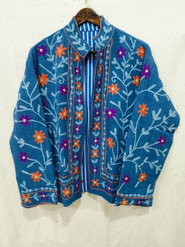 Sujani Jacket Khadi Cotton