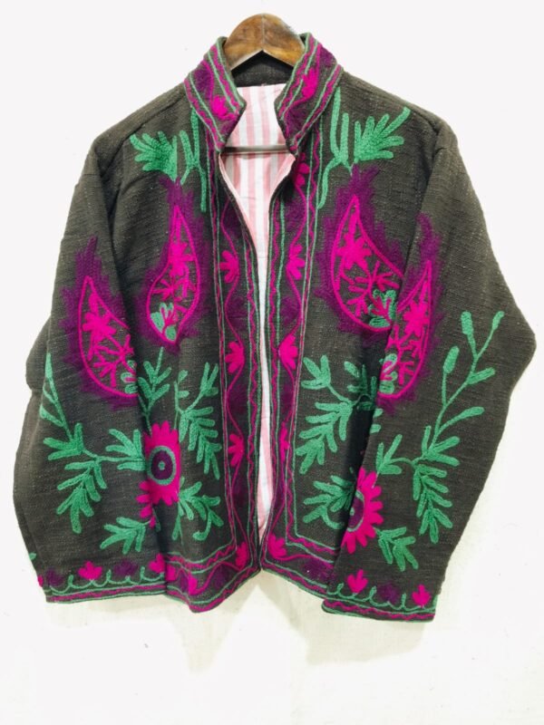 Sujani Jacket Khadi Cotton