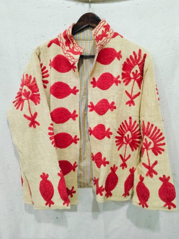 Sujani Jacket Khadi Cotton