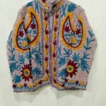 Khadhi Cotton Suzani Jacket