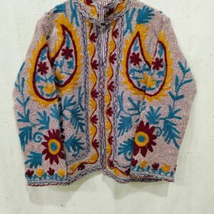 Khadhi Cotton Suzani Jacket