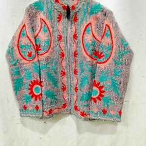 Men and Women Suzani Embroidery Jacket