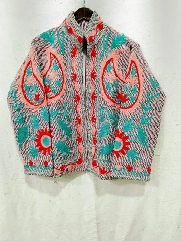 Men and Women Suzani Embroidery Jacket