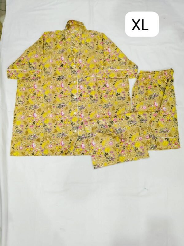 Jaipuri Print Short Night Suit