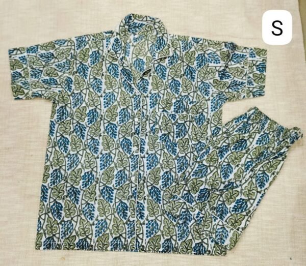 Jaipuri Print Short Night Suit