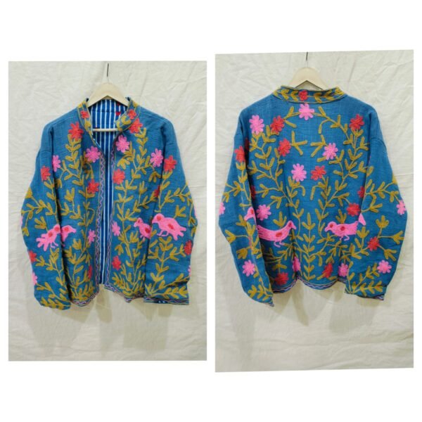 Sujani Jacket Khadi Cotton
