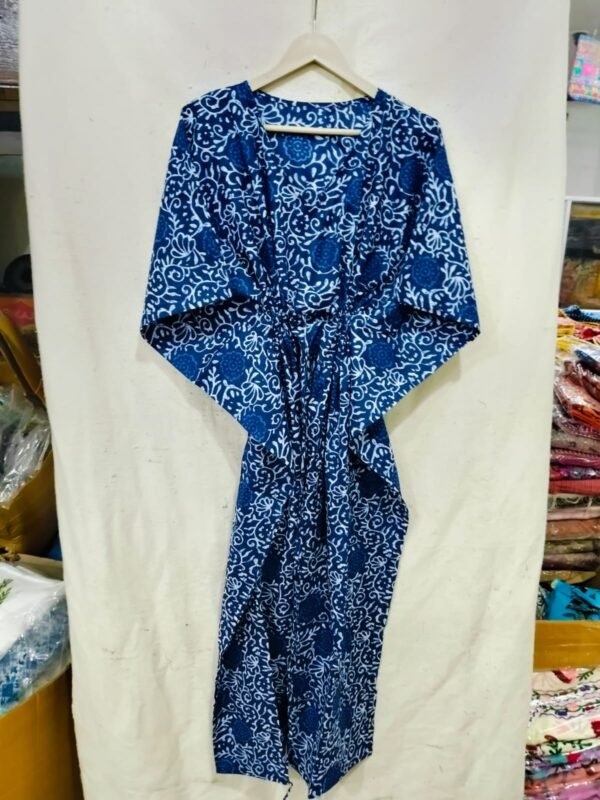 Jaipuri Print Long Kaftan