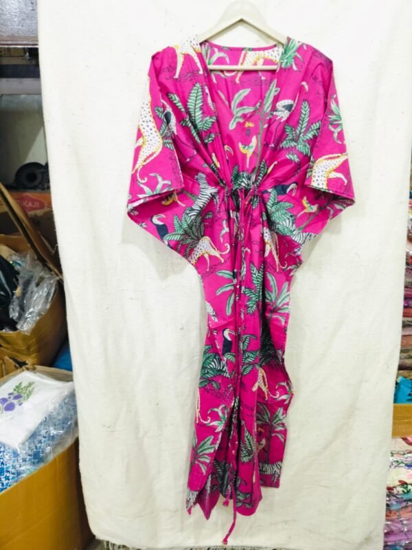 Jaipuri Print Long Kaftan
