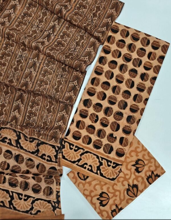 Hand block Vanaspati Print Cotton Suit