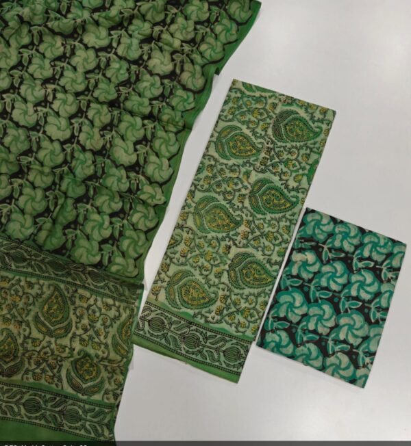 Hand block Vanaspati Print Cotton Suit
