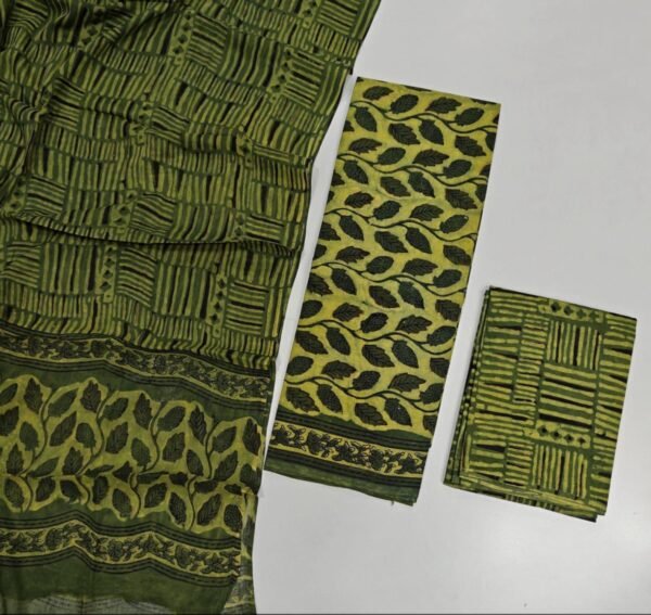 Hand block Vanaspati Print Cotton Suit