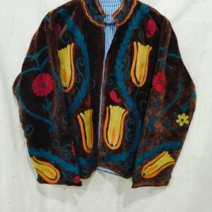 Handmade Velvet Suzani Jacket