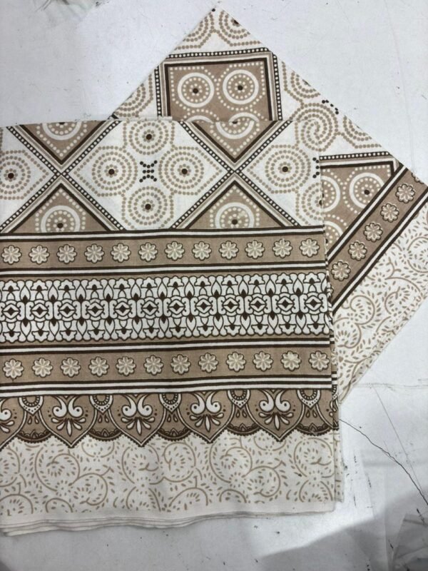 Screen Print Cotton Bed Sheet Single Size
