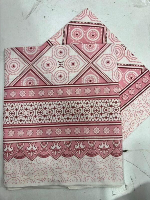 Screen Print Cotton Bed Sheet Single Size