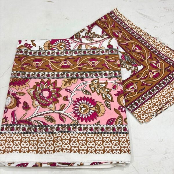 Screen Print Cotton Bed Sheet Single Size