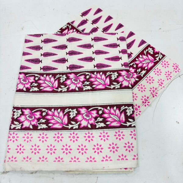 Screen Print Cotton Bed Sheet Single Size
