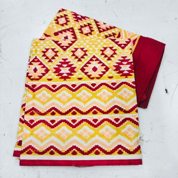 Screen Print Cotton Bed Sheet Single Size