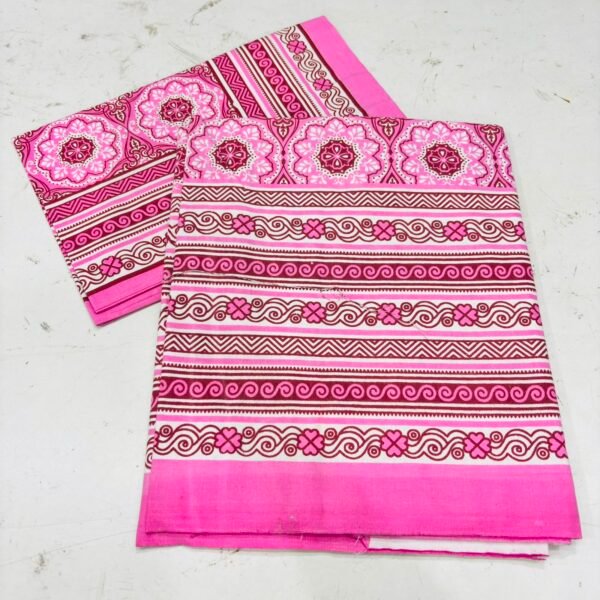 Screen Print Cotton Bed Sheet Single Size