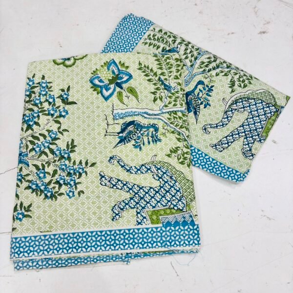Screen Print Cotton Bed Sheet Single Size