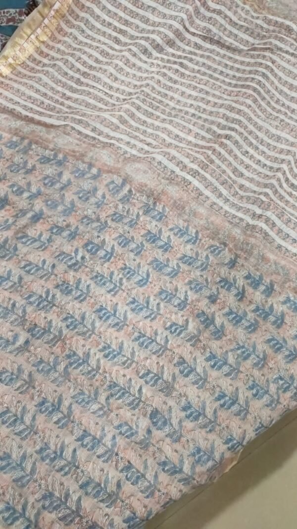 Block Print Kota Dorriya Saree