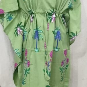 Jaipuri Print Long Kaftan