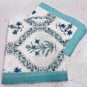 Screen Print Cotton Bed Sheet Single Size