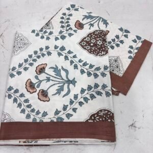 Screen Print Cotton Bed Sheet Single Size