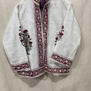 Block Print Tnt Suzani Jacket