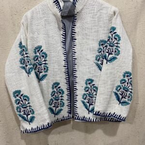 Block Print Tnt Suzani Jacket