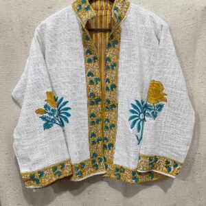 Block Print Tnt Suzani Jacket