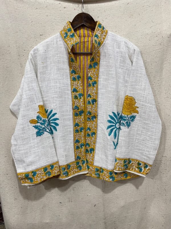 Block Print Tnt Suzani Jacket