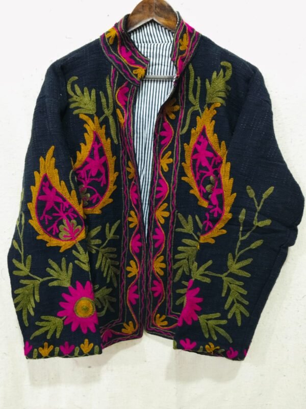 Sujani Jacket Khadi Cotton