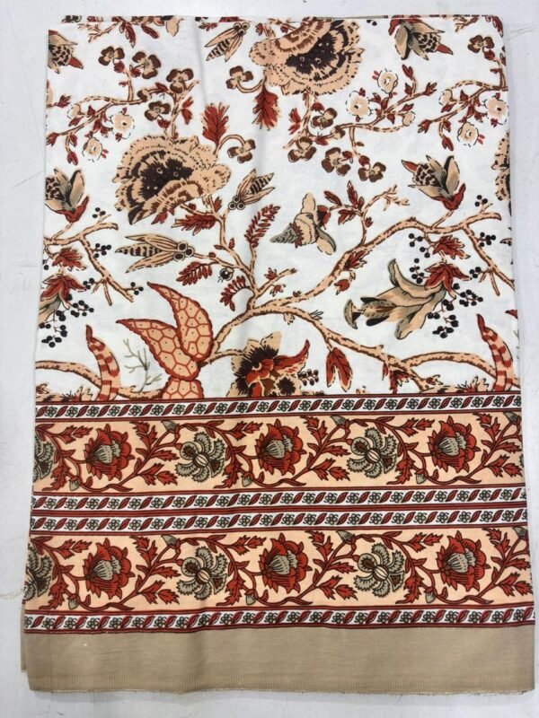 Jaipuri Print 100% Cotton Bedsheet