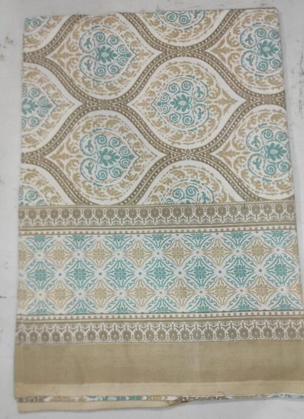 Jaipuri Print 100% Cotton Bedsheet