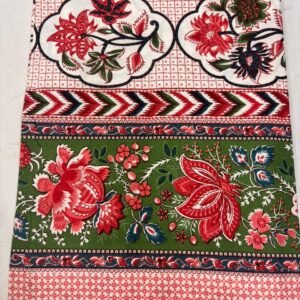 Jaipuri Print 100% Cotton Bedsheet