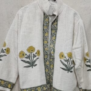 Block Print Tnt Suzani Jacket