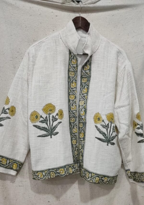 Block Print Tnt Suzani Jacket