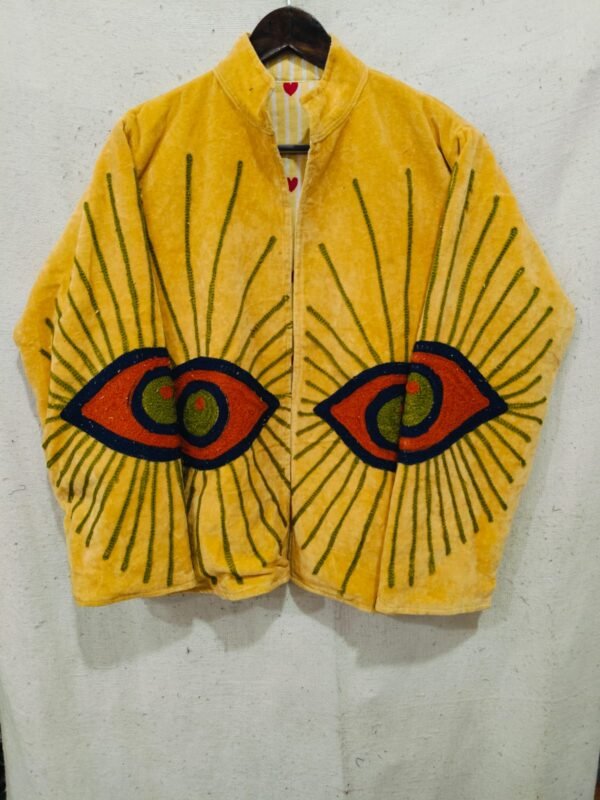 Yellow eye Sujani Jacket Velvet Cotton
