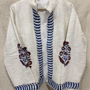 Block Print Tnt Suzani Jacket