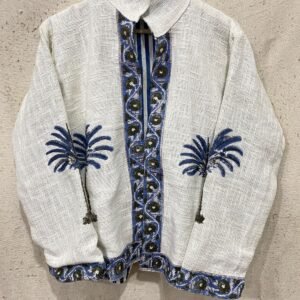 Block Print Tnt Suzani Jacket