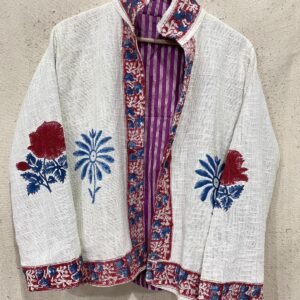 Block Print Tnt Suzani Jacket